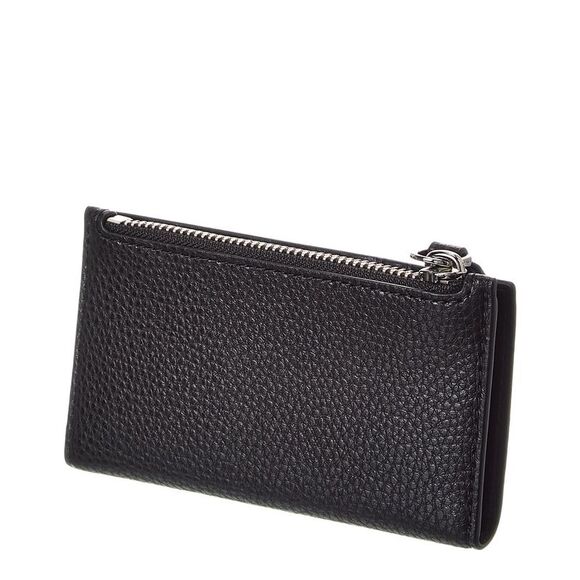 Marc Jacobs Medium Leather Flat Wallet, Black - Picture 2 of 4